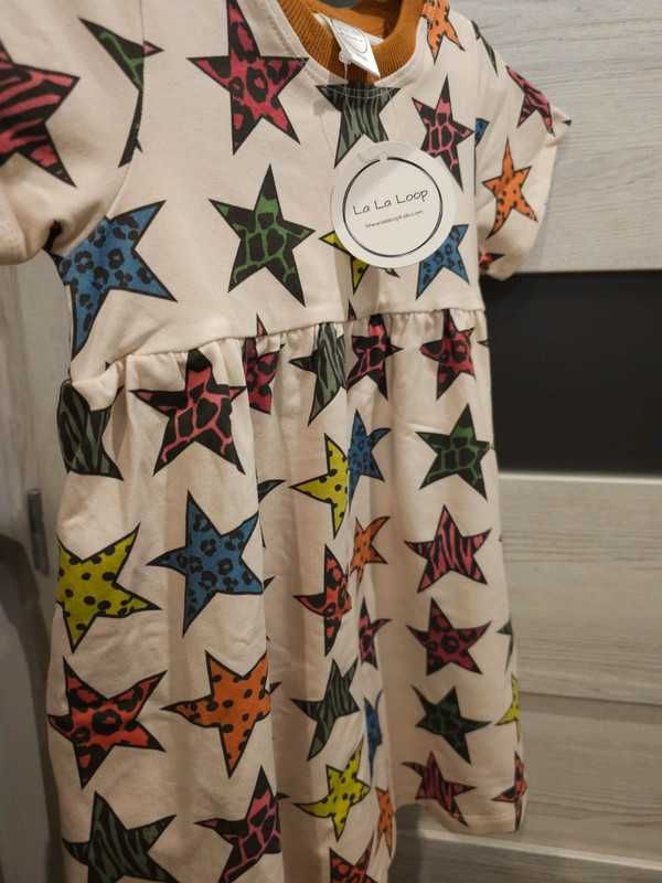 Sukieneczka La La Loop Handmade 92% bawełna rozmiar 98/104