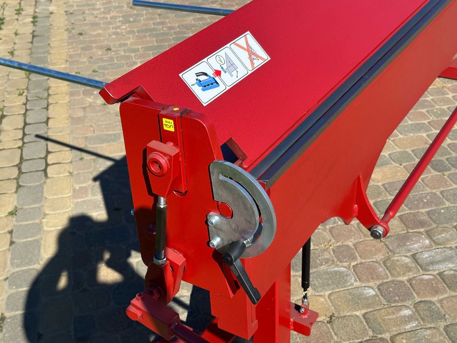 Profesjonalna Giętarka do blachy 3M-RED3200x1x160PROD-MASZ RYSIKGRATIS