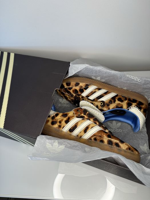 Підтверження оригінальності / adidas Samba Pony Wales Bonner Leopard