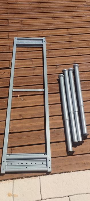 Estrutura + Tampo mesa IKEA 160cm + 4 pés