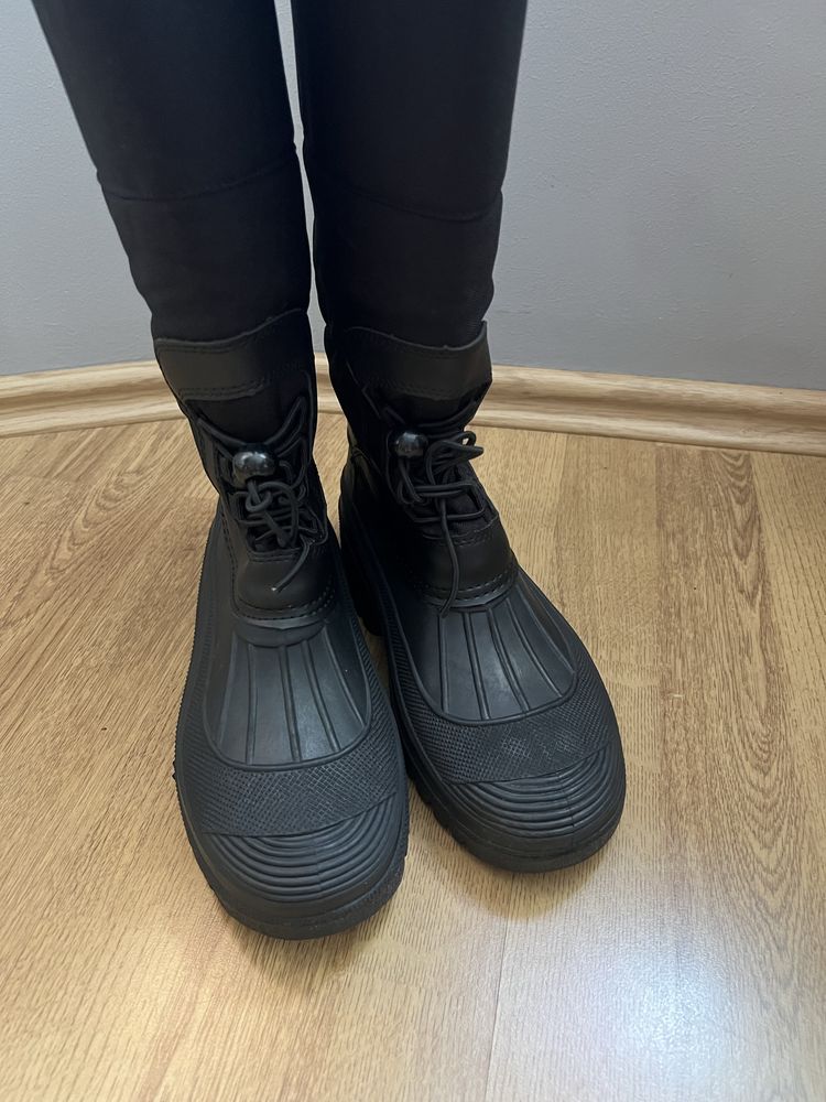 Buty termobuty jeździeckie wysokie horze