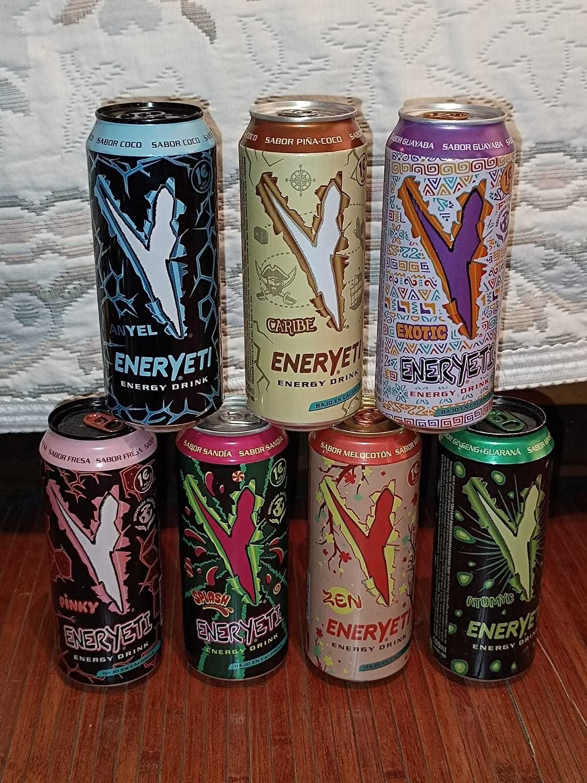 Coleção de Latas Monster e + energéticos (200+ unidades seladadas)
