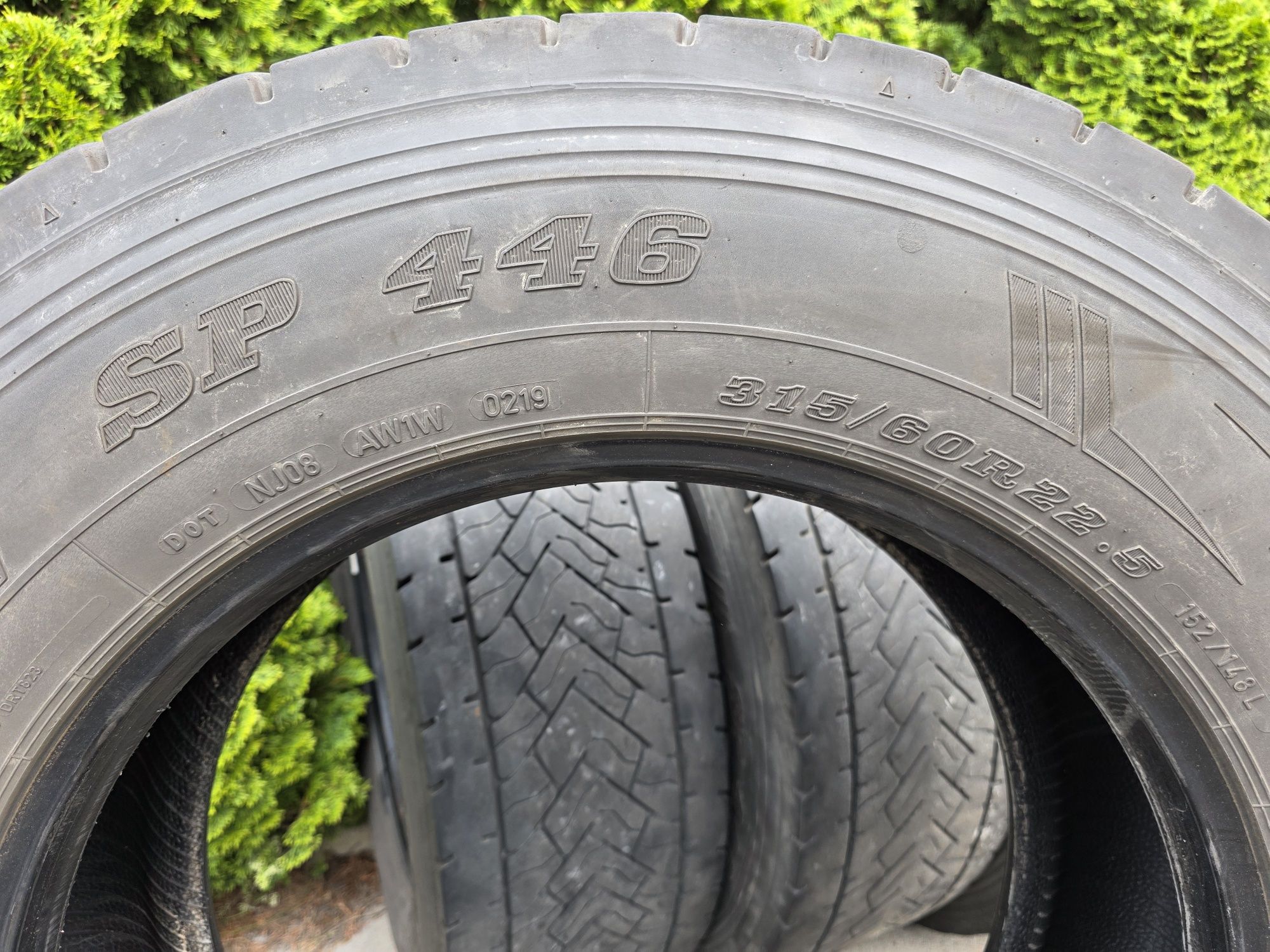 Opony ciężarowe Dunlop SP446 315/60R22.5