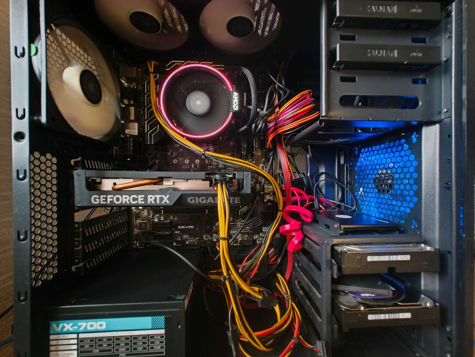 ПК для роботи та ігр. Відео GeForce RTX 4060