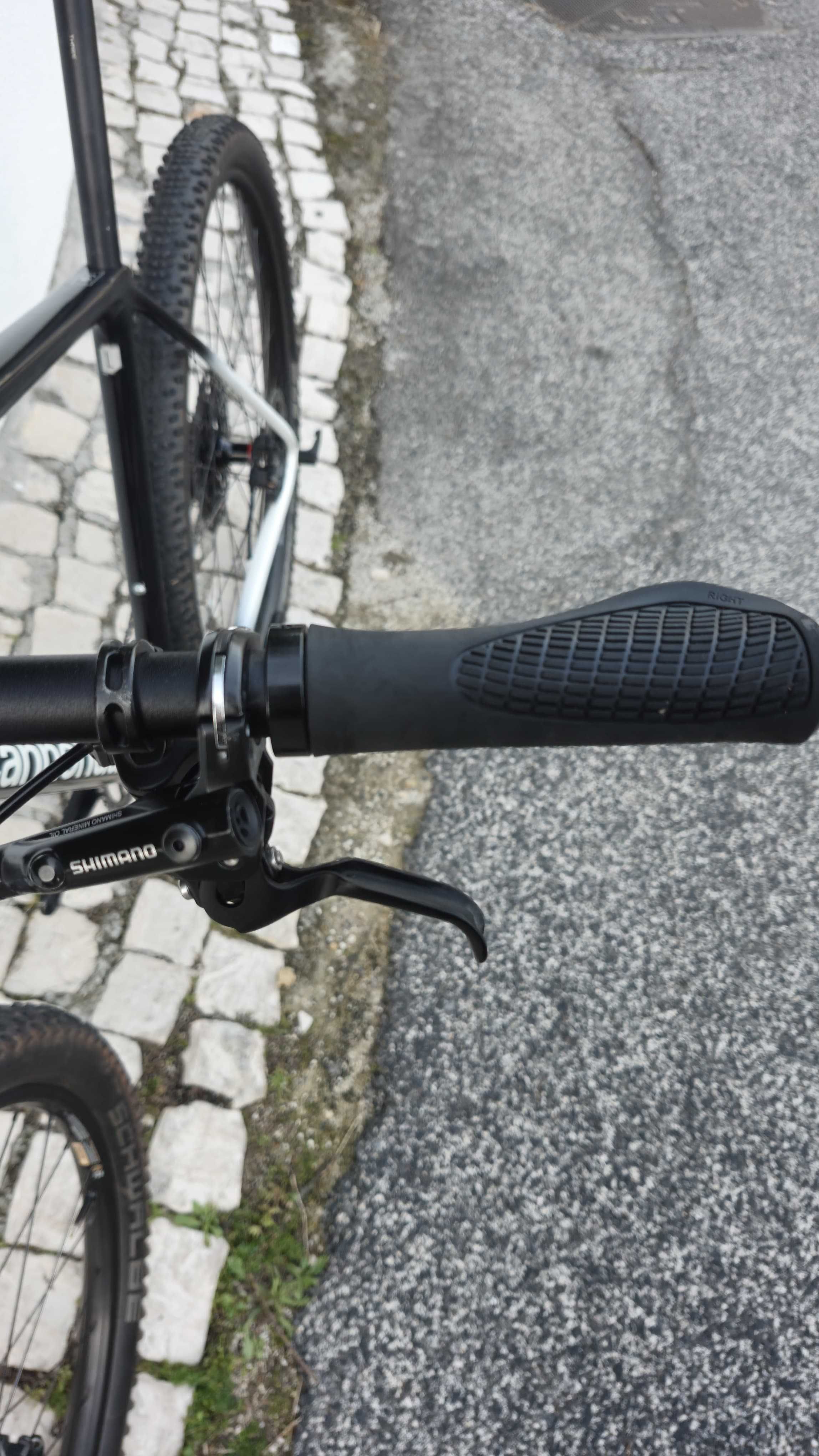 BTT Cannondale Carbon GX Suspensão Fox Bike Nova