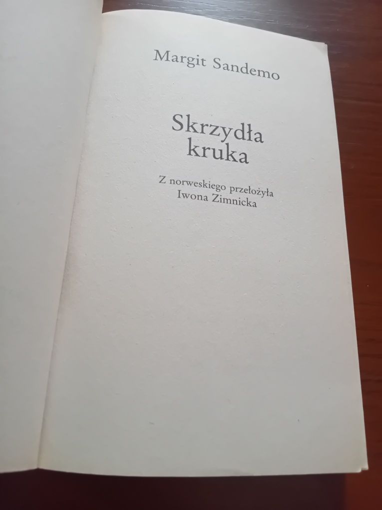 Saga o Ludziach Lodu Margit Sandemo tom 20 Skrzydła Kruka