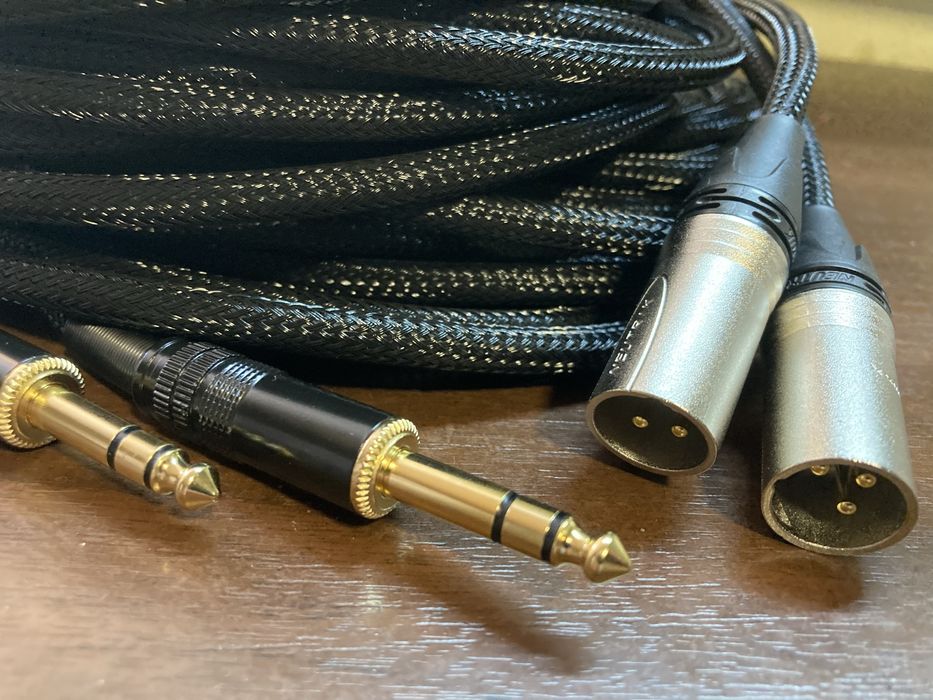 Кабель XLR,rca,trs