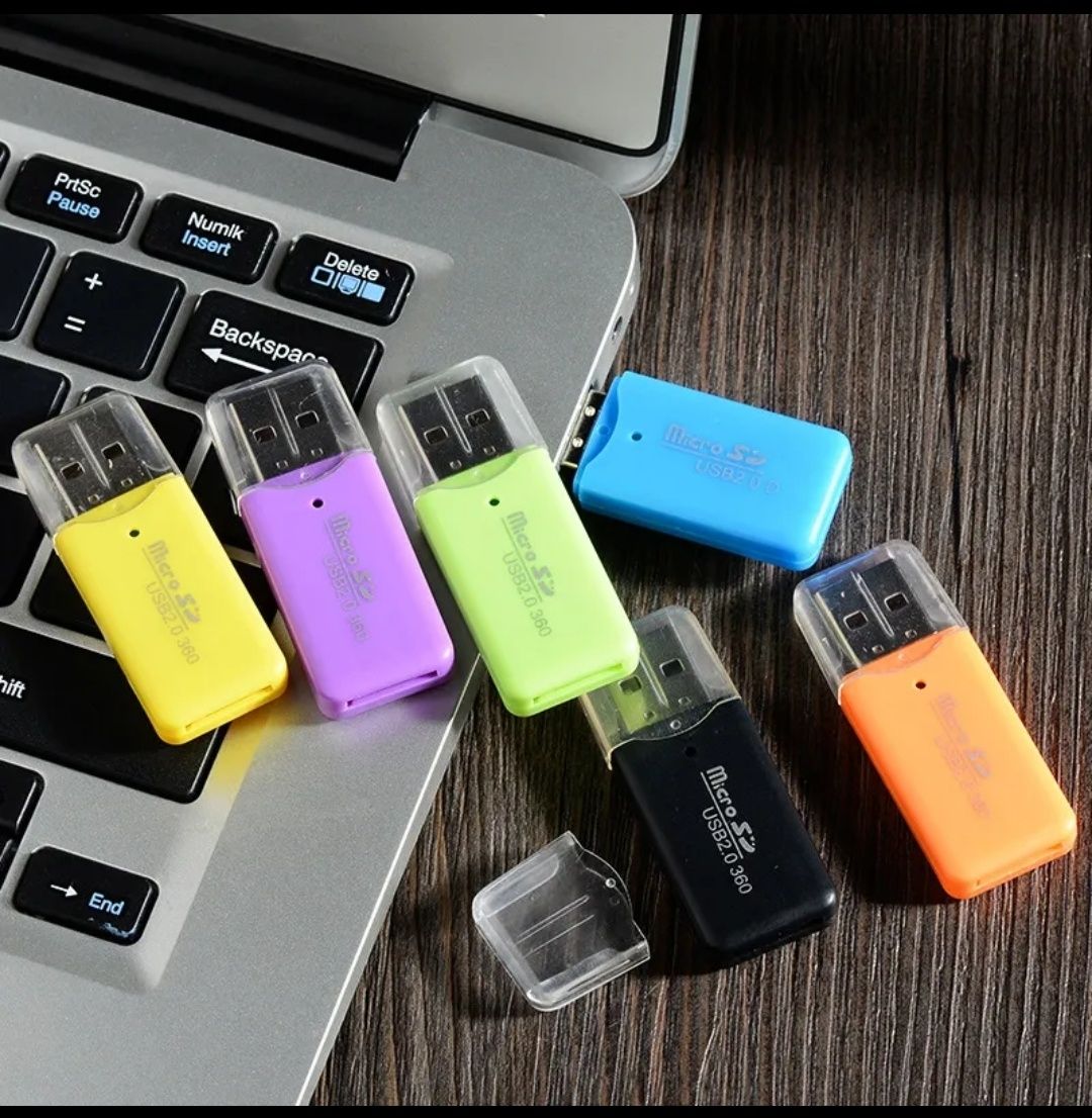 Картридер Mini Usb 2.0 для читання Micro SD