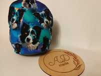 Czapka bawełniana Border collie ostatnia 46-50 cm