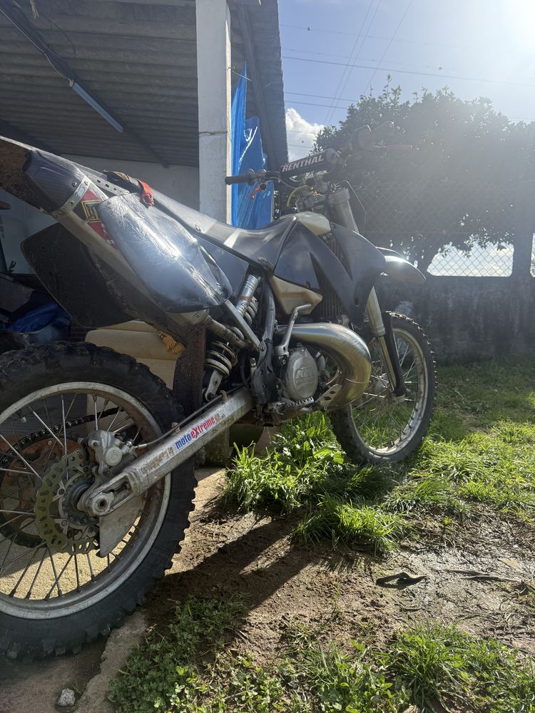 Troco ktm 250 exc ano 2001