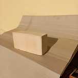 Tijolo refratário branco 23x11x6