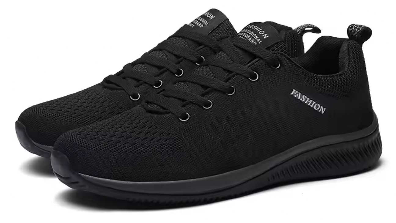 Buty sportowe męsko/damskie Unisex sneakers, czarne, r. 44, nowe