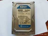 Dysk Twardy HDD 3,5" do komputera PC, WD 500GB sata 3 (6.0 Gbps)