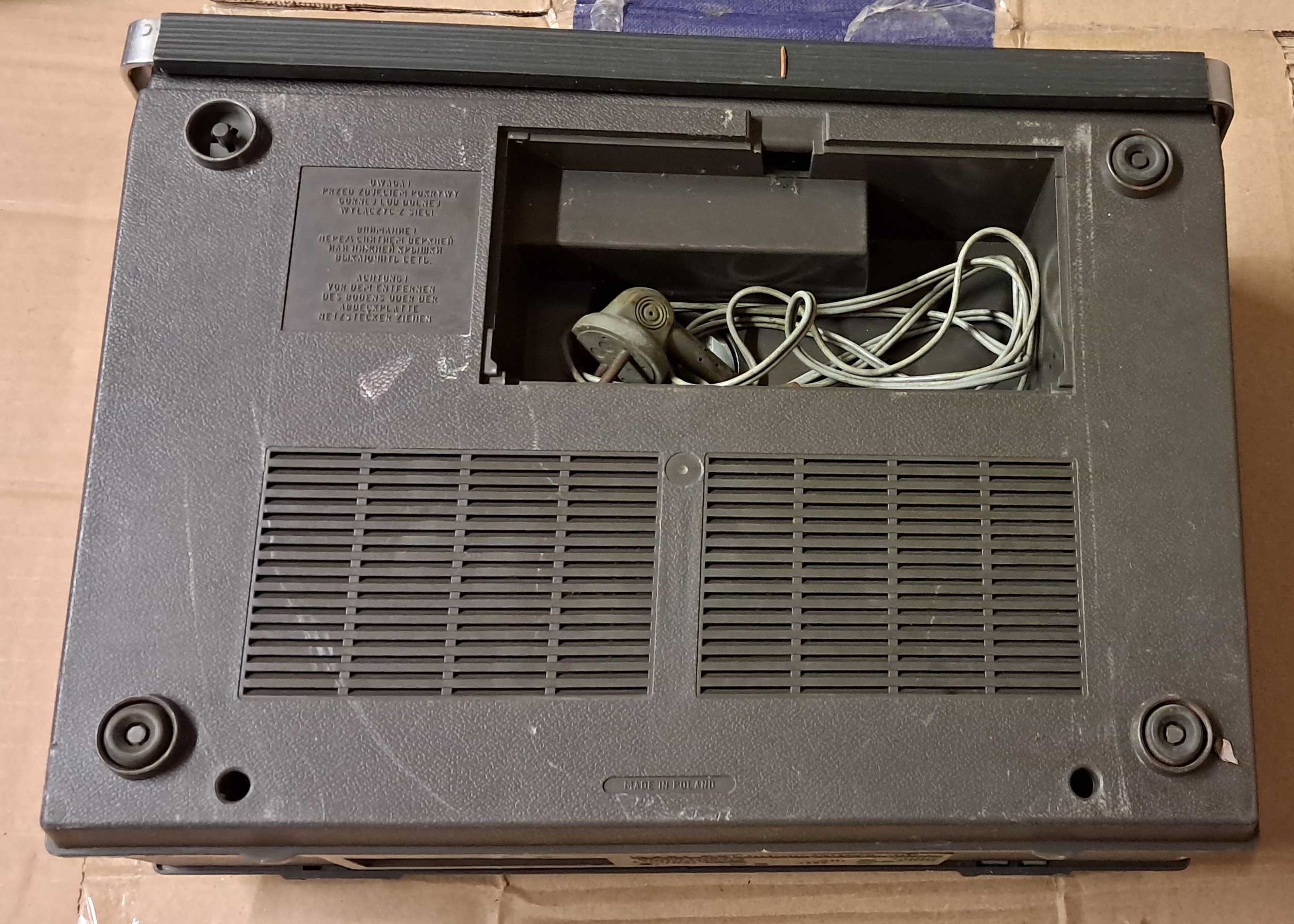 Retro Magnetofon Szpulowy Unitra ZK120T (ZK140T) licencja Grundig