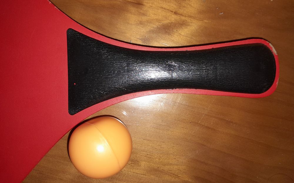 Raquete com bola