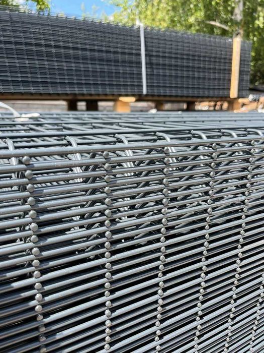 Panel ogrodzeniowy 143cm PREMIUM 2D drut 6/5/6 Prosty bez przetłoczeń