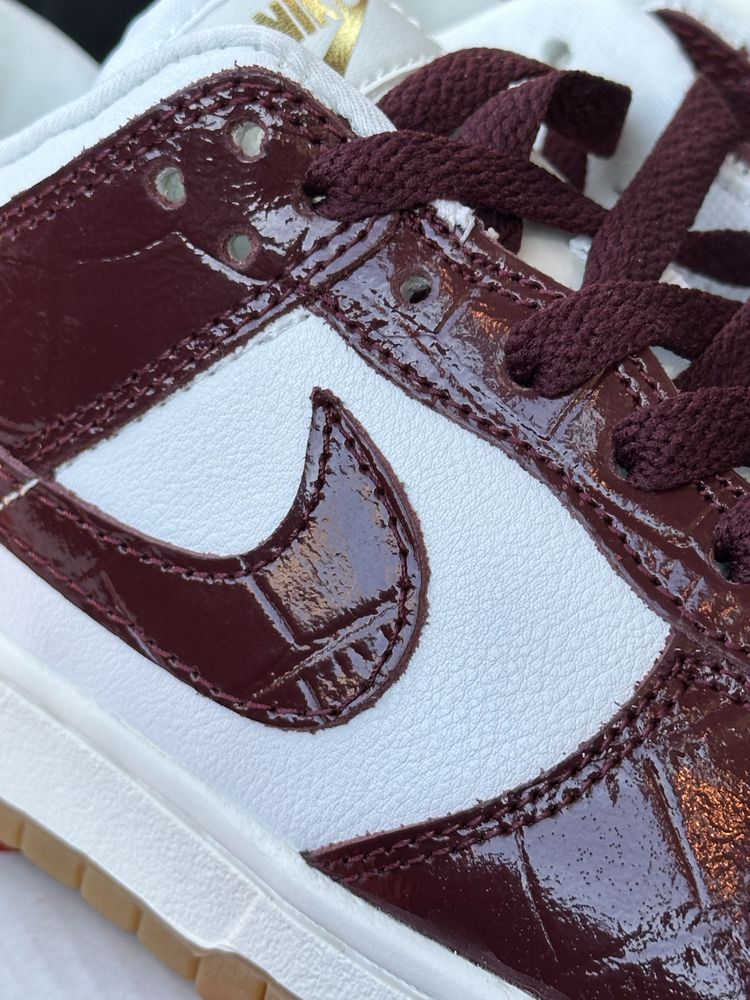 Nike Dunk Low Bordo Кросівки Жіночі Найк Дану Боргуні Dunk Бордо