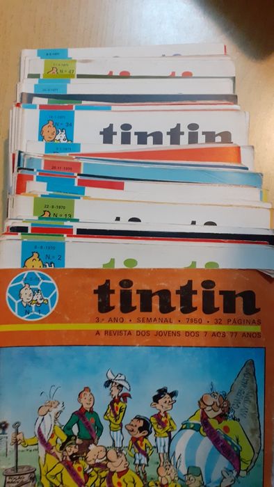 Revistas Tintin varios anos