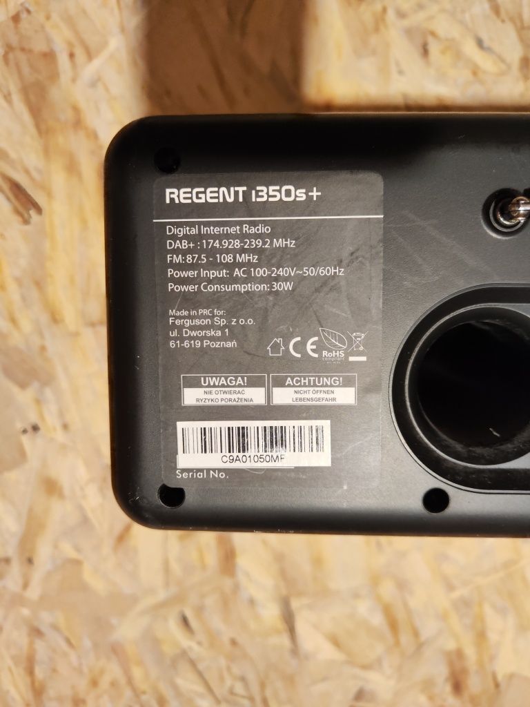 Radio regent i350s+