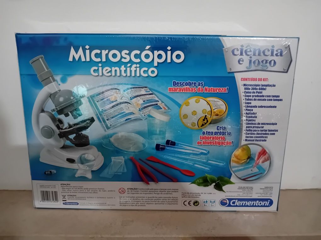 Microscopio científico Clementoni