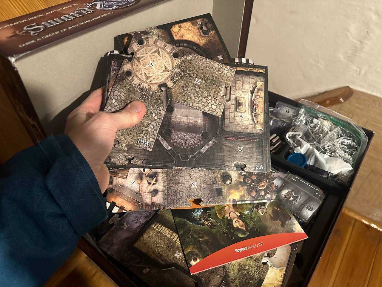 Настольные игры Descent, Sword and sorcery, Древний Ужас, Blood Rage++