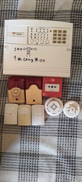 Прилад пожежної сигналізації  ППКП Тірас-4П