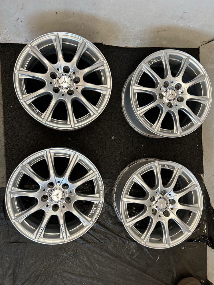 160 Felgi Aluminiowe MERCEDES R 16 5x112 otwór 66,6 czujniki
