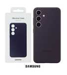 Oryginalne etui Samsung Galaxy S24 +, Silicone Case, Dark Violet