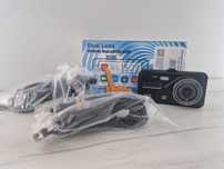 Wideorejestrator samochodowy DVR-03 4,0 cala + kamera cofania