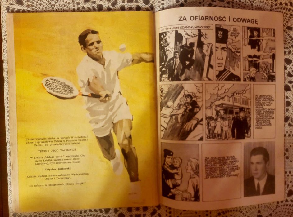 Kapitan Żbik Błękitna Serpentyna 1970 r