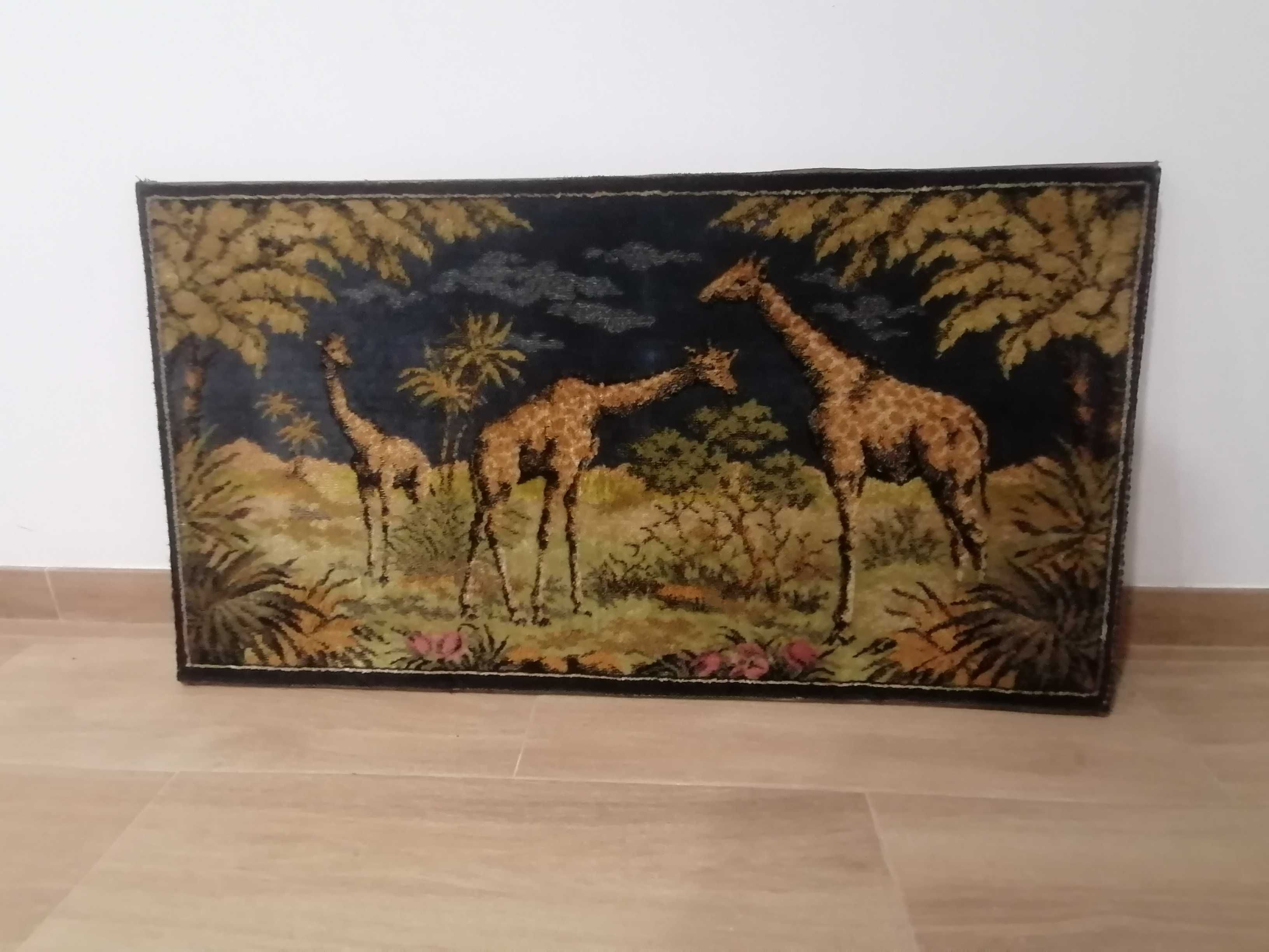 Quadro em tela de seda de veludo fabrico italiano estilo "devoré".