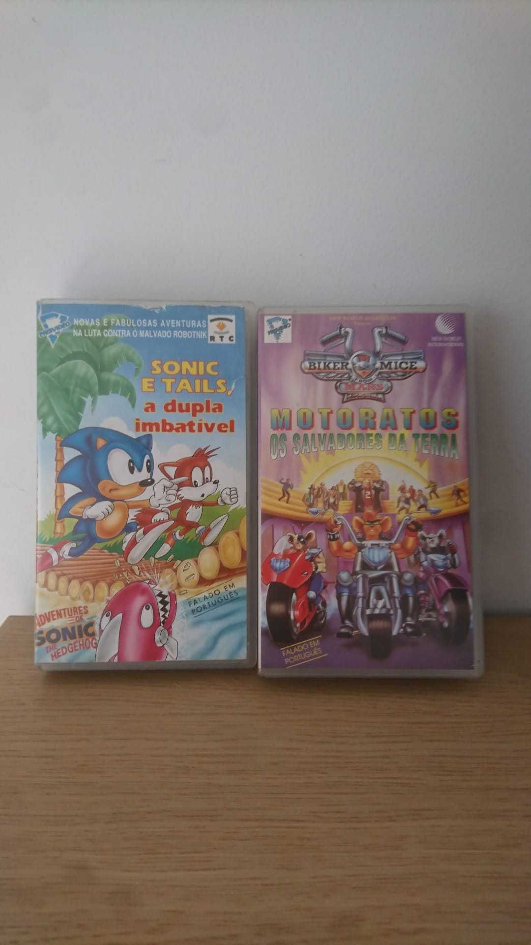 VHS do Sonic e MotoRatos