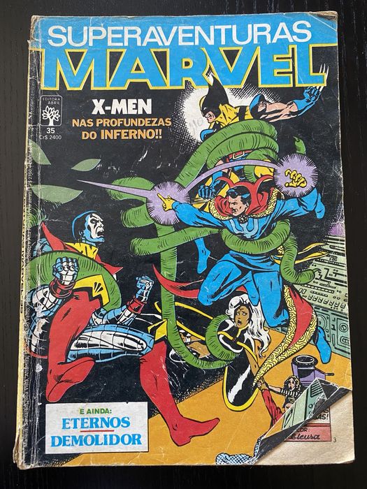 Banda Desenhada Superaventuras Marvel 1985