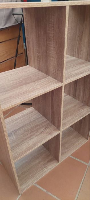 Modulo de cubos madeira