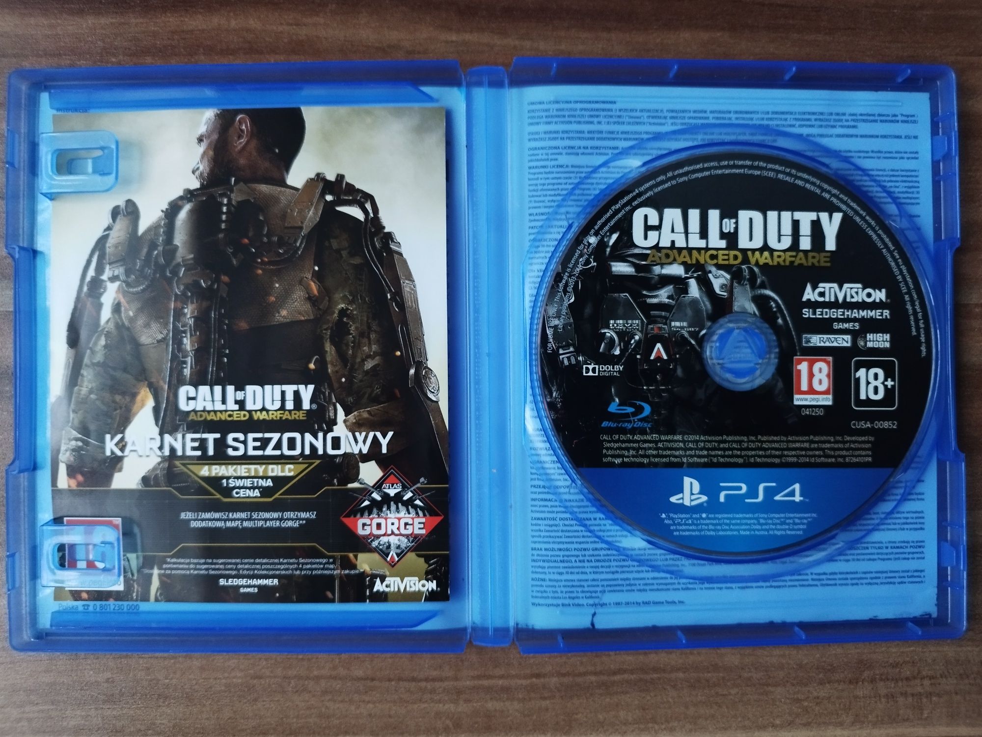 Call of Duty Advanced Warfare / Napisy PL / Ps4 Ps5