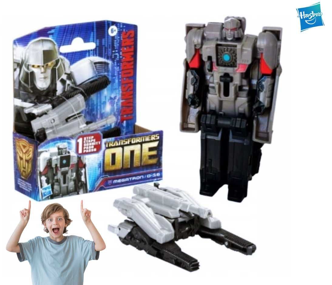 TRANSFORMERS One Figurka Megatron czołg robot Hasbro prezent