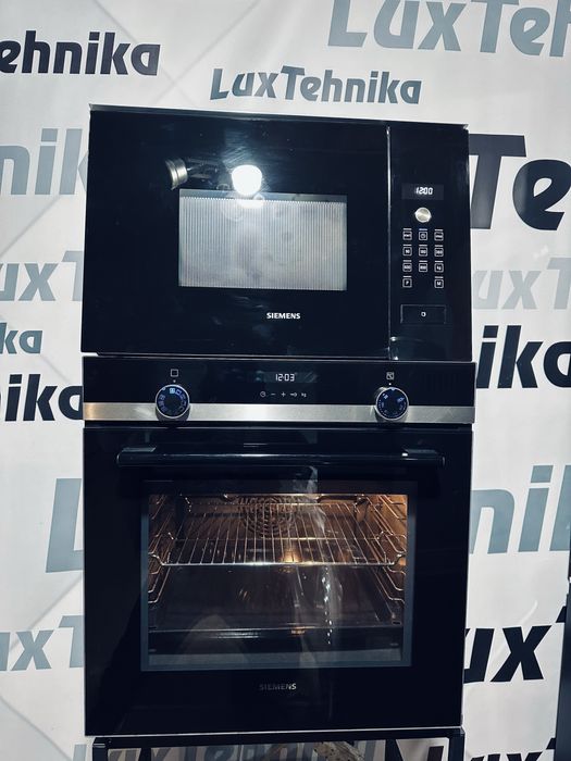Духова + мікрохвильова печі Siemens