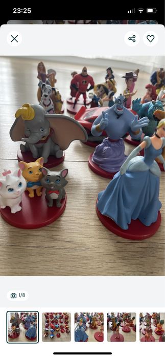 Figurki audiobajki disney