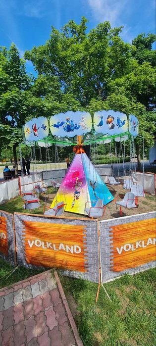 Аттракцион карусель, атракціон дитяча карусель "Ланцюжок", "Цепочка"