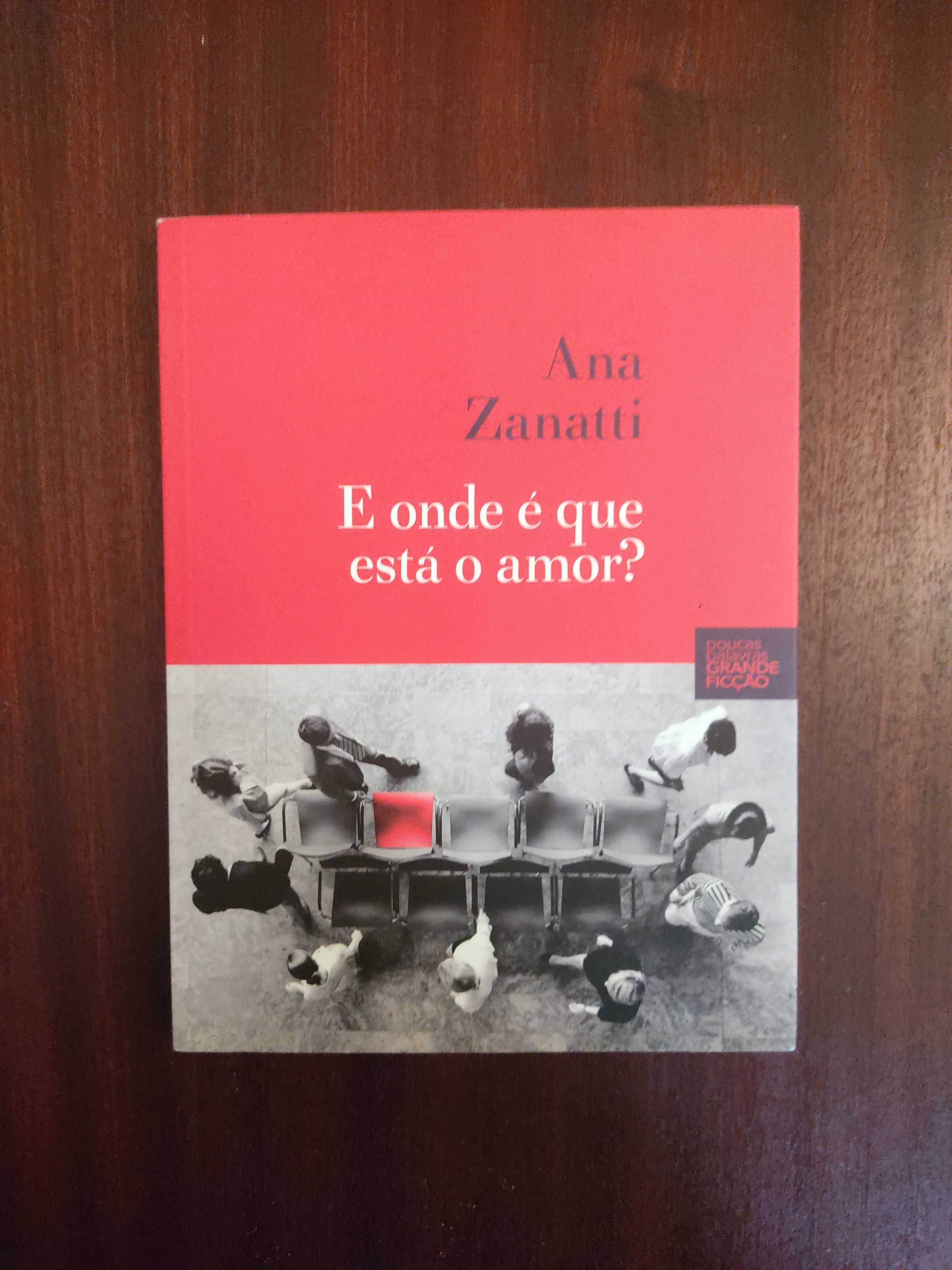 Livro "E Onde é que Está o Amor?" 
de Ana Zanatti