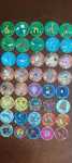 Pokemon duo tazo 40/40 komplet tazos