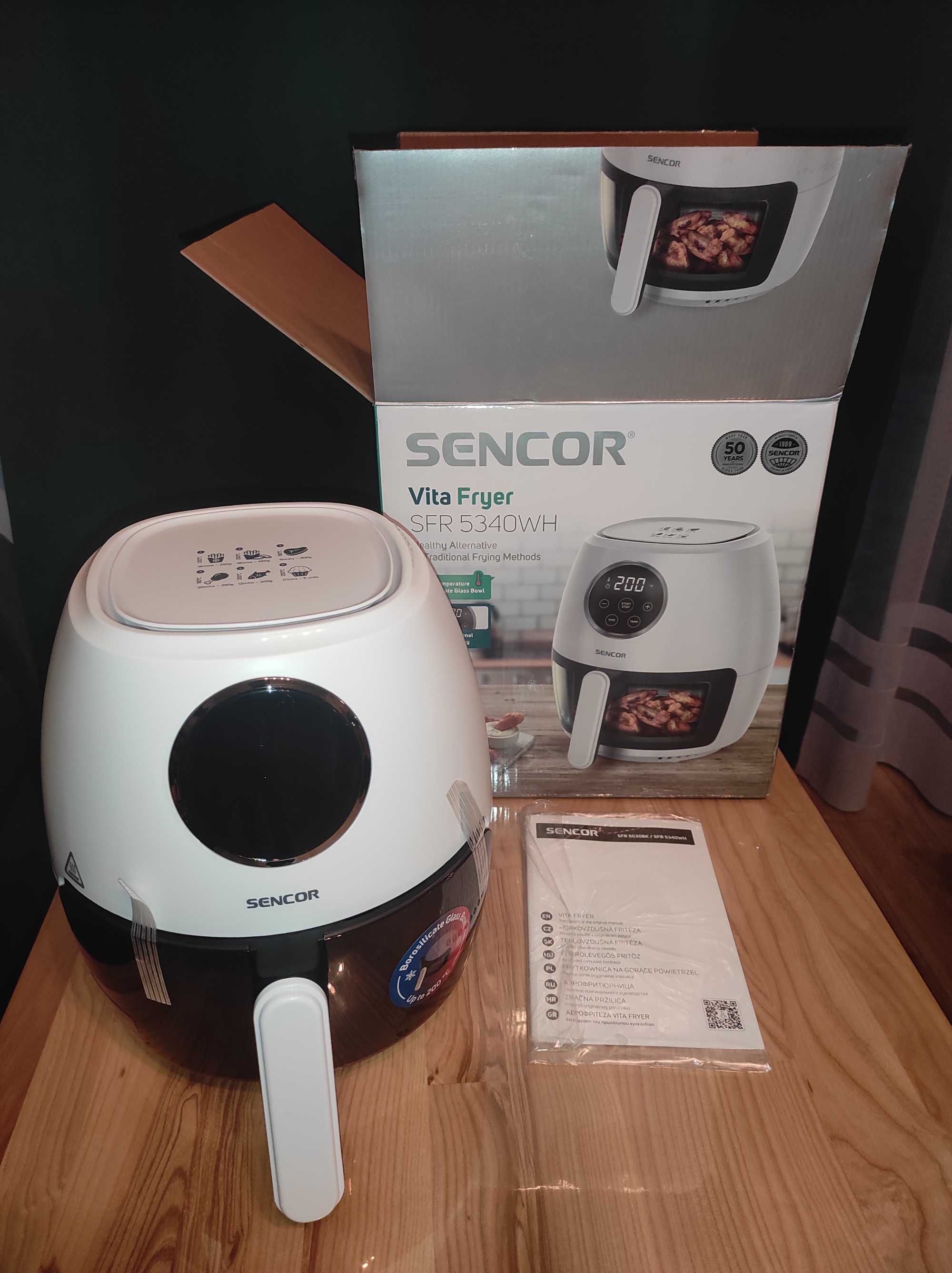 Frytkownica beztłuszczowa Air Fryer SFR 5340WH Sencor