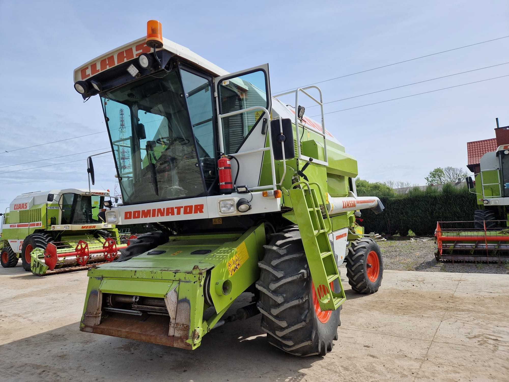 Kombajn zbożowy Claas Dominator 88sl, 98sl heder c450