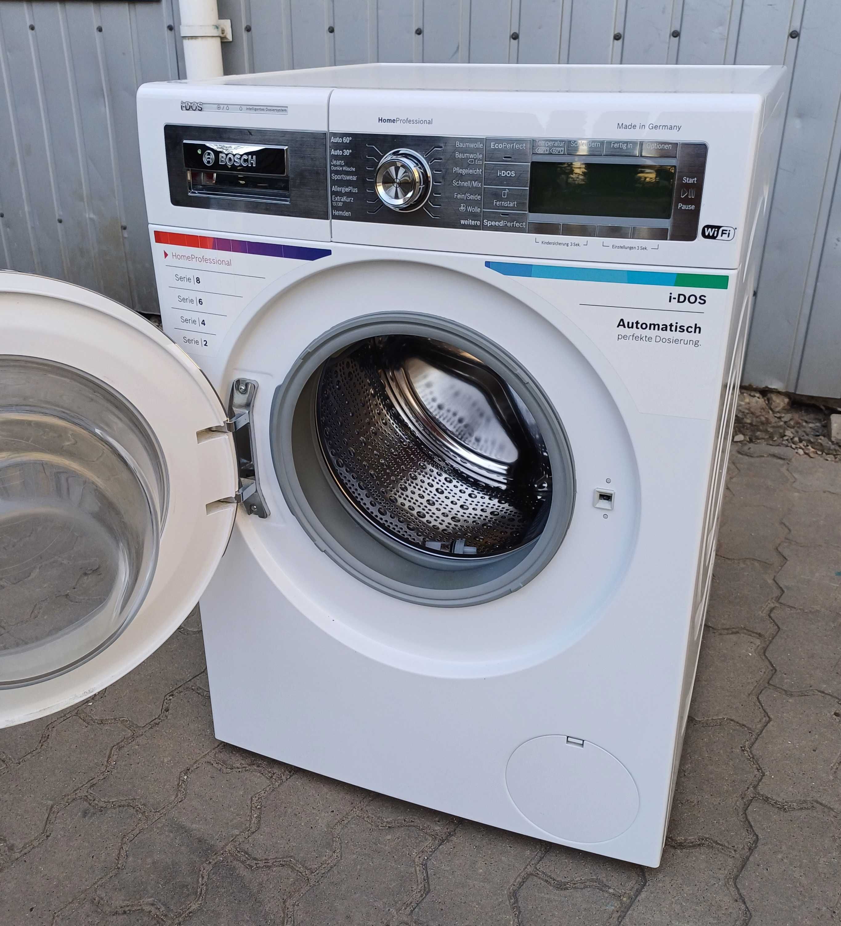 Стиральная машина Bosch Home Profesional 9кг i-Dos 4D Wash syst Wi-Fi