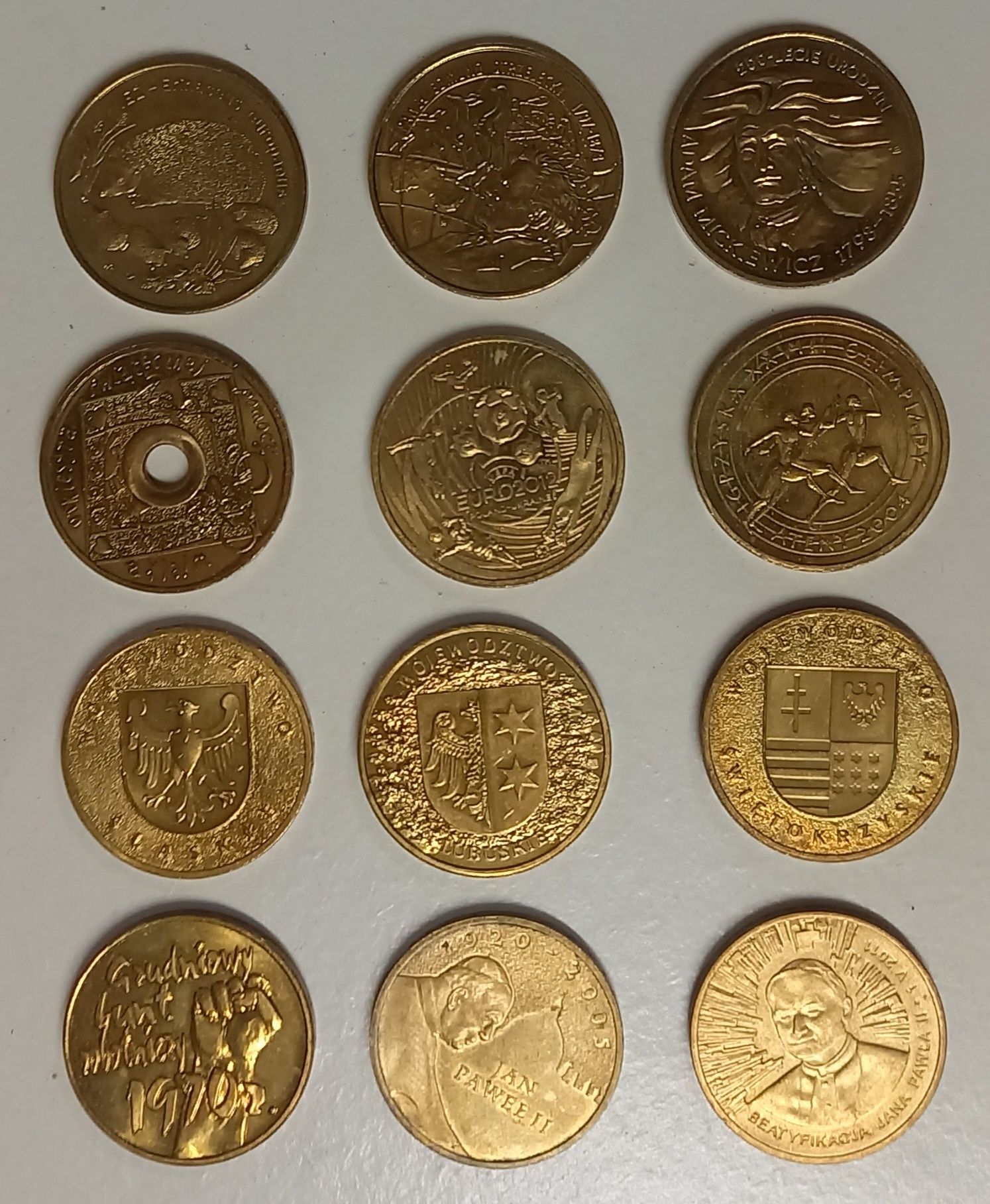 Moneta okolicznościowa 2zł Jeż ORYGINALNA 1996 i inne. z1