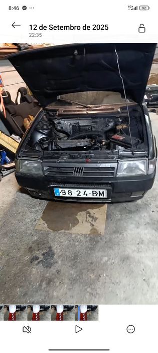 Fiat uno 1.4 TD com material