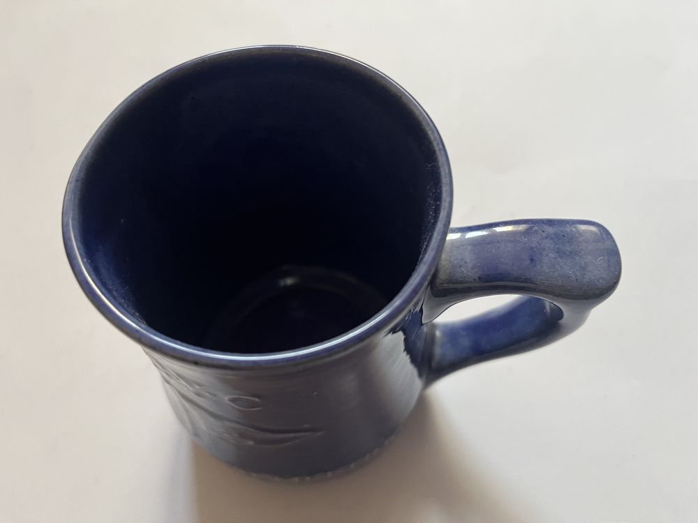 Kufel żeglarski ceramiczny o nietypowym kształcie BYC 1983
