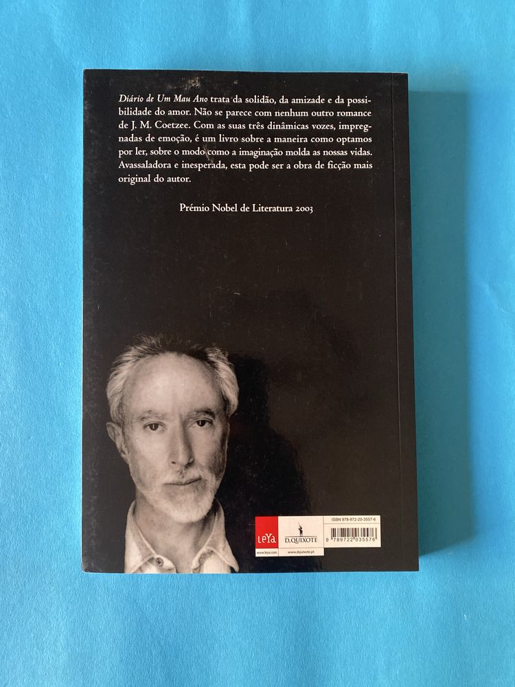 Diário de um Mau Ano J.M. Coetzee
