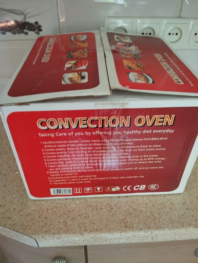Аэрогриль - Convection Oven EL-716 Technical Specifications 800 W