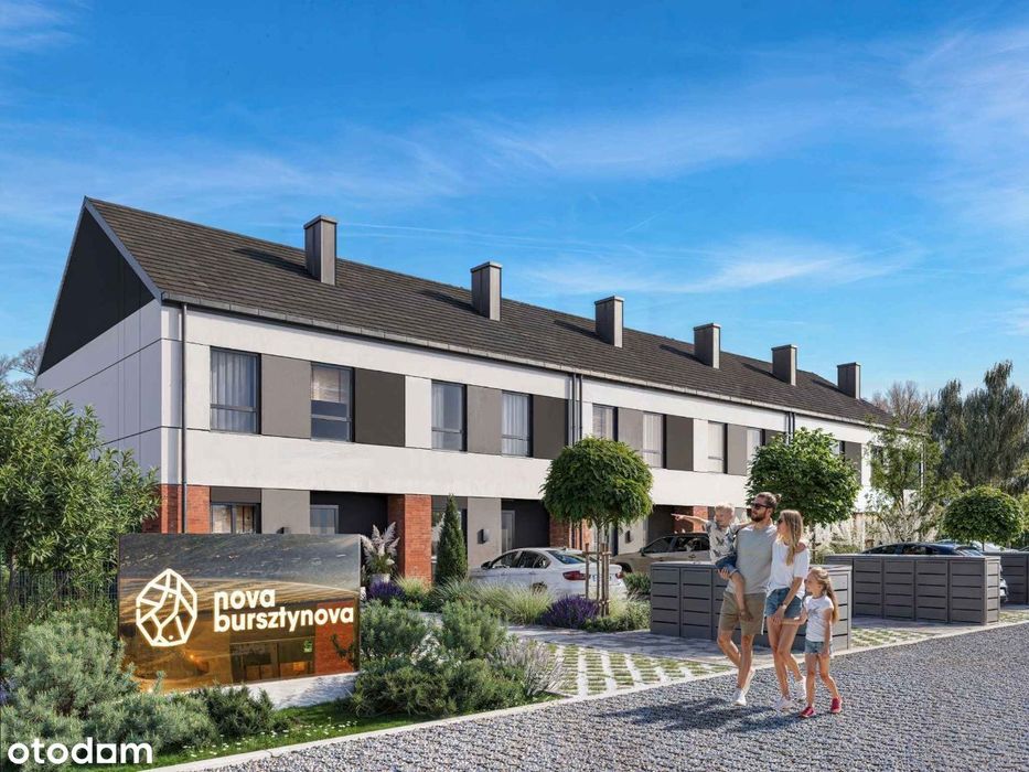 Nova Bursztynova - Dom 85m - Ogród - 4 Pokoje - OSTATNI DOM
